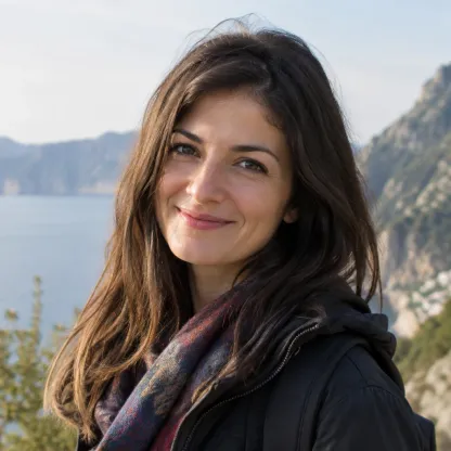 Ritratto illustrato di Giulia Ferraresi